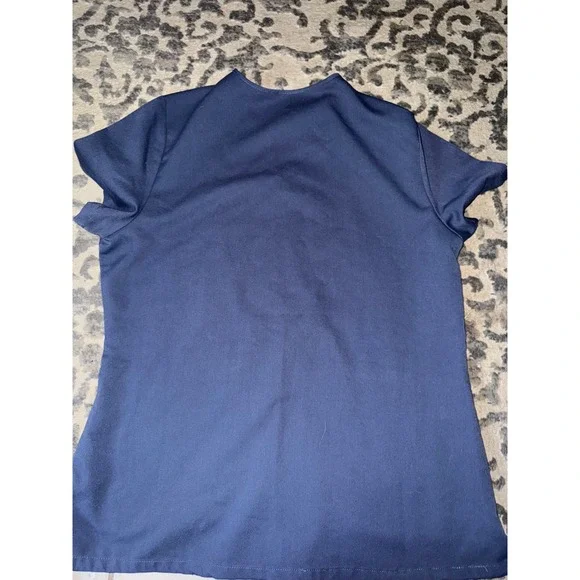 Figs women's blue scrub top and‎ pant set size medium - Picture 9 of 9